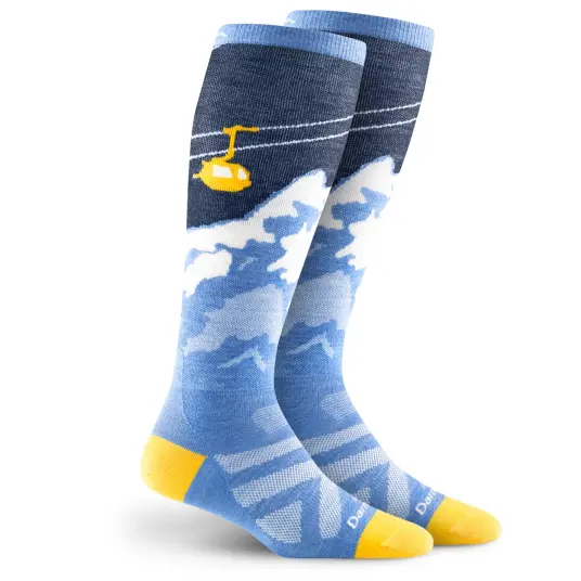 Skisokker til dame Darn Tough Yeti OTC W Midnight