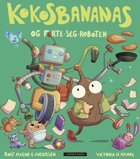 Kokosbananas Og Forte-Seg-Roboten Av Rolf Magne Andersen