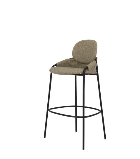 Tenzo Wing barstol Taupe Brun
