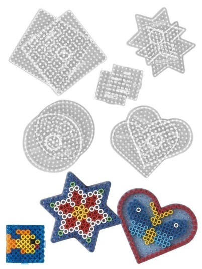 Hama Maxi 10 perlebrett geometriske former Hama Maxi 10 perlebrett geometriske former