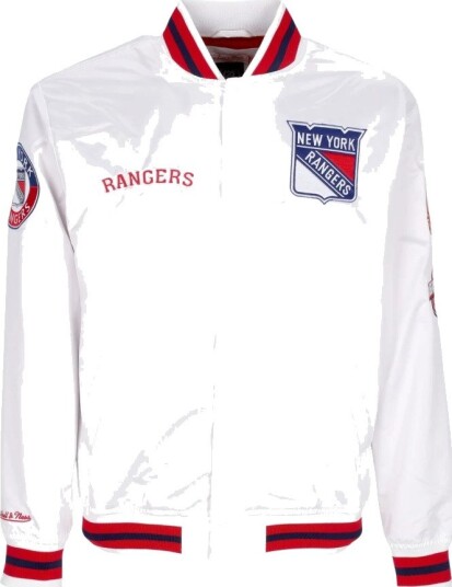 Mitchell & Ness Herre Jakker Hvit M,