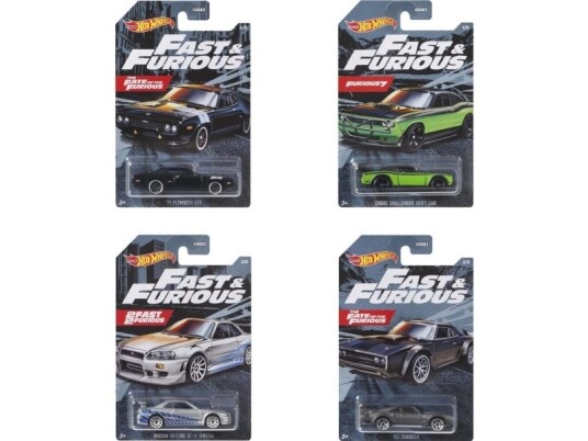 Hot Wheels Themes Fast & Furious 1:64 Asst.