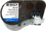 Brady B 427 Vinyl Permanent Akryllim Svart På Hvit/Klar 12,7 X 31,75 Mm 200 EtikettEr 1 RullEr X 200 Etiketter For Brady Bmp41 Bmp51 Bmp51 Voice And Data Communications Starter Kit Bmp53 Brady B 427 Vinyl Permanent Akryllim Svart På Hvit/Klar 12,7 X 31,75 Mm 200 EtikettEr 1 RullEr X 200 Etiketter For Brady Bmp41 Bmp51 Bmp51 Voice And Data Communications Starter Kit Bmp53