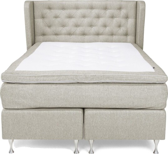 Cloud Komplett Sengepakke 140x200 - Sider Beige/Hvit