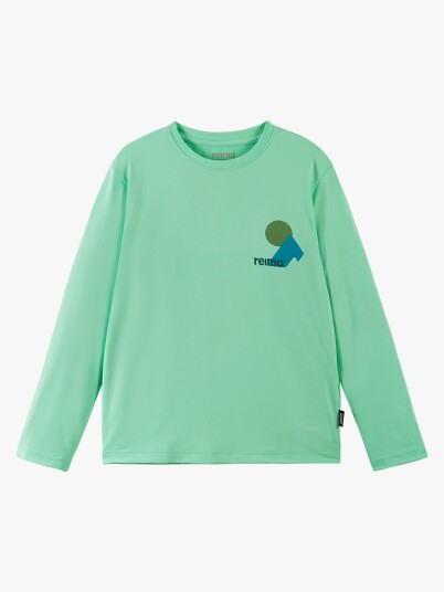 Reima Inista BugProof  Langermet T skjorte Fresh Mint 116