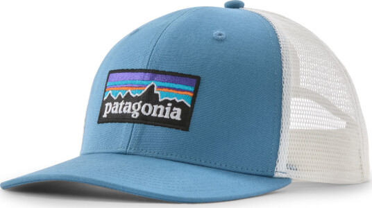 Patagonia P 6 Logo Trucker Hat Shore Blue OneSize Patagonia P 6 Logo Trucker Hat Shore Blue OneSize