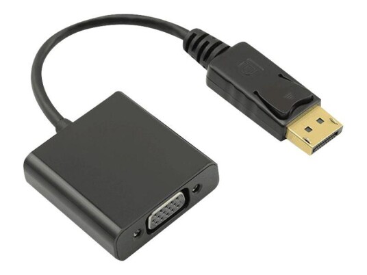 MicroConnect DisplayPort Kabel 15 cm Gullplattert Han-Han VGA