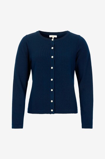 Newhouse Perle Cardigan Paris Blå
