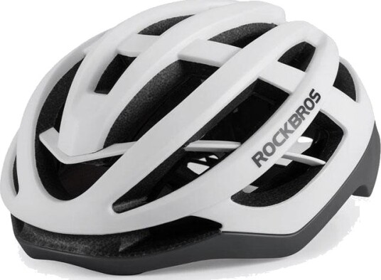 Rockbros HC-58WG-M Sykkelhjelm - 55-58 cm - Hvit/Grå?