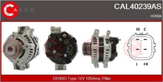 CASCO CAL40239AS Dynamo CASCO CAL40239AS Dynamo