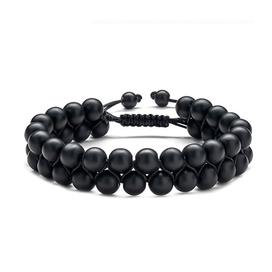Auxere Double Row Armbånd Stein KXD0266 - Herre