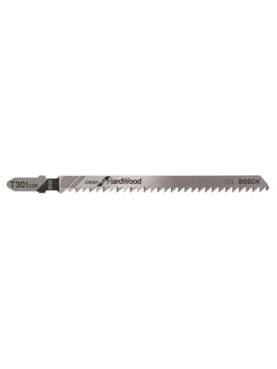 Bosch T 301 CDF Stikksagblad for Løvtre og Heltre - 5 Deler