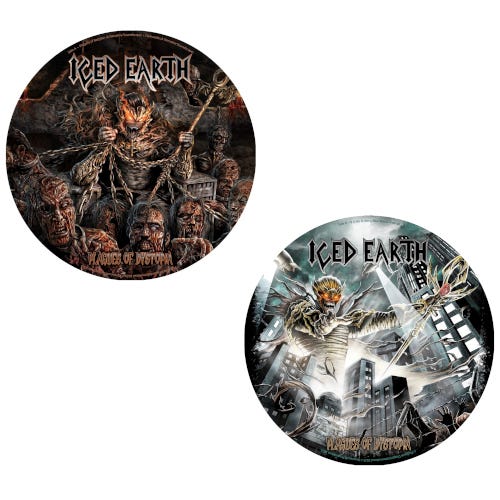 Iced Earth  Plagues of Distopia  LP/Vinyl
