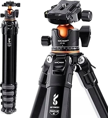 Kf Profesjonelt Stativ For Kamera / Kamera - 3D-Hode 15 Kg / K&F Kf09.105
