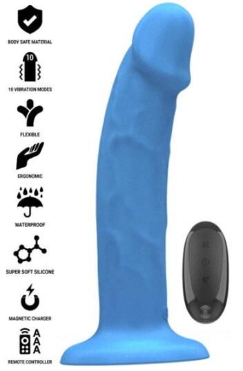 Phoebe Realistic Vibrator 10 Modes Remote Control