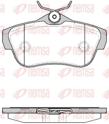 Bremseklosser REMSA 1299.00