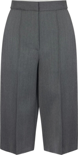 Elisabetta Franchi Dame Shorts Grå XS,