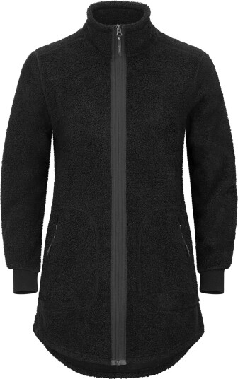 Urberg Bonded Pile Jacket Long Wmn Black Beauty XS