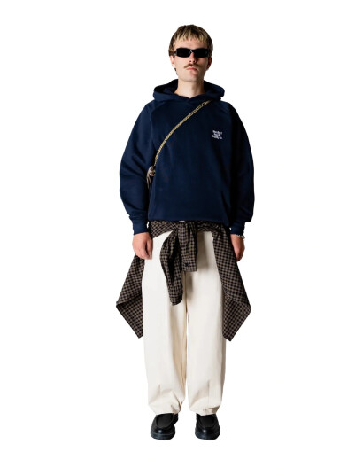Woodbird Wbpaw Supply Hoodie Navy L