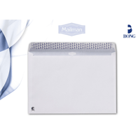 Konvolutt Mailman C4 PS hvit, dekkremse, 500 stk. Konvolutt Mailman C4 PS hvit, dekkremse, 500 stk.