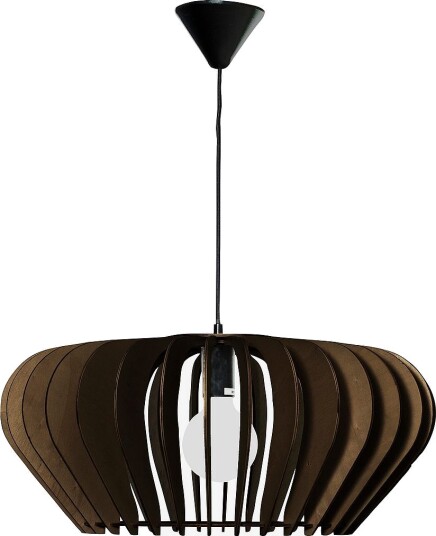 Aneta Lighting Pendellampe Calyps Brun Takpendler