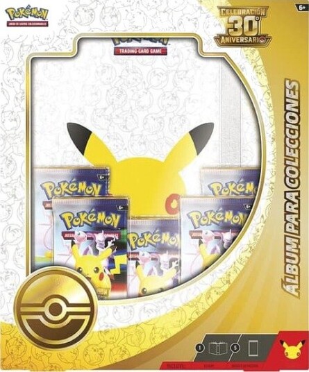 Pokémon 30th Anniversary Samlekortalbum Spansk