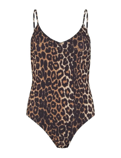 Becksöndergaard Leopa Bea Swimsuit Multi/patterned S