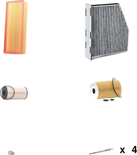 Servicepakke RIDEX 4682P4573