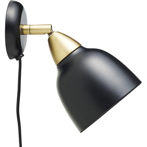 Superliving Urban vegglampe kort svart