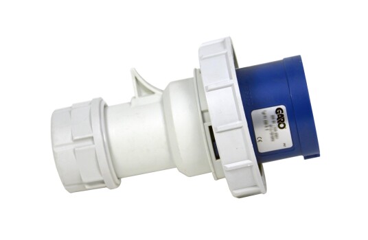Garo PV 432-9 S Støpsel IP67 5-polet 32 A 230 V blå 9 h er & kabler