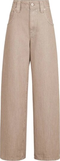 Brunello Cucinelli Dame Jeans Beige S, Brunello Cucinelli Dame Jeans Beige S,
