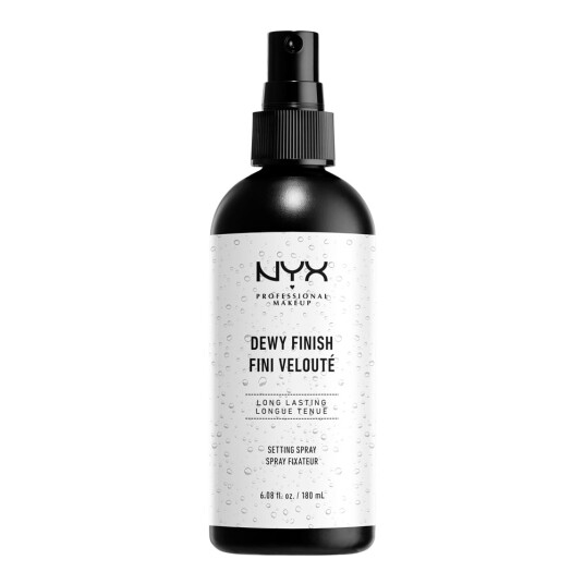 NYX Dewy Finish Make Up Setting Spray 180 ml Makeup Finishing Spray