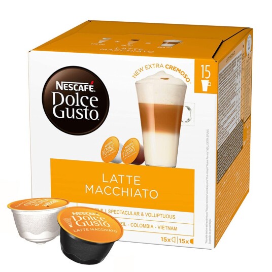 Dolce Gusto Nescafé Big Pack Latte Macchiato til Dolce Gusto. 30 kapsler