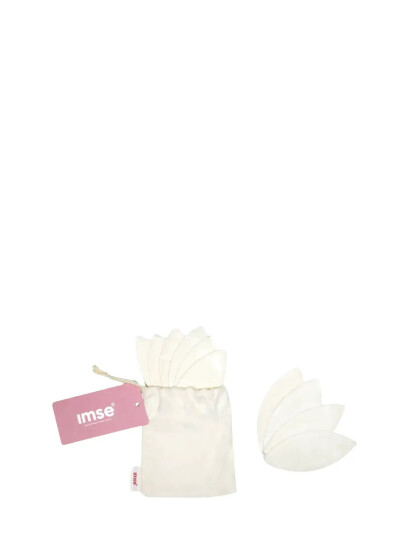 Imse Vimse Labia Pads, Natural 10-Pack - Cream - ONE SIZE