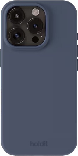 Holdit Silicone Case Accs Iphone 16 Pro Pacific Blue