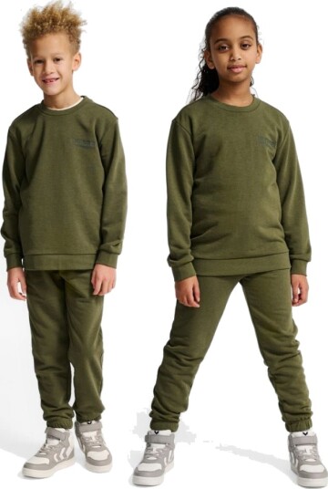 Hummel Joggedress Base Sweat Set Winter Moss
