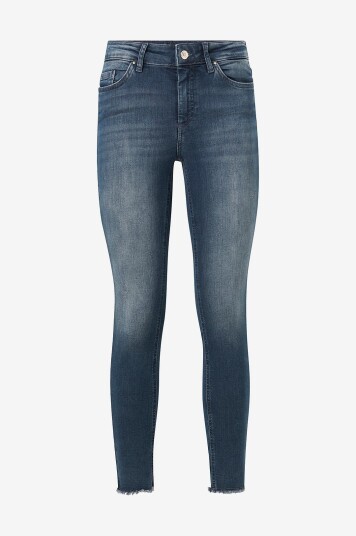 Only Jeans onlBlush Mid SK Ank RW Rea422 Blå