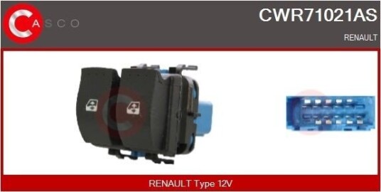 Bryter, vindusheis CASCO CWR71021AS