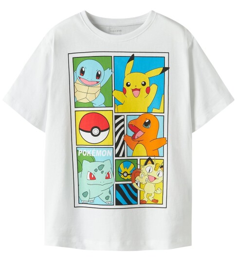 Name it - T-skjorte nkmDams Pokemon SS - Hvit