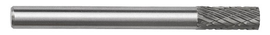 PELA 76499 Hardmetallfil roterende sylinderformet 6 mm Maskintilbehør & forbruk