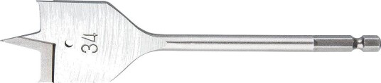 Graphite Flatbor 57H240 Hex Hurtigfeste 34x152mm