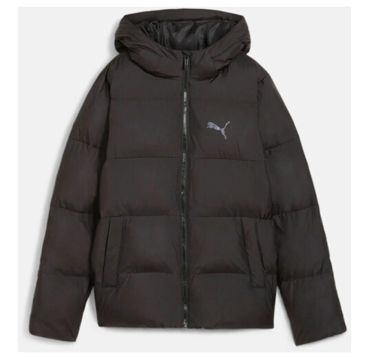Puma Poly Hooded Puffer Jacket Puma Black 128 Hostjakker Puma Poly Hooded Puffer Jacket Puma Black 128 Hostjakker