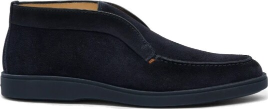 Santoni Herre Sko Blå 43 EU