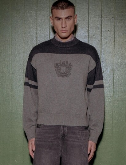 HAN Kjøbenhavn Crest Jacquard Knit Multi/patterned L HAN Kjøbenhavn Crest Jacquard Knit Multi/patterned L