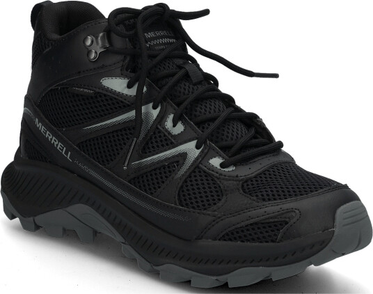 Merrell Men"s Tempo Exp Mid Wp   Black/Allo   Black   45