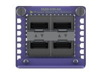 Extreme Networks Versatile Interface Module - Utvidelsesmodul - 10 Gigabit Sfp+ X 4 - For P/N: 5520-12Mw-36W, 5520-24T, 5520-24W, 5520-24X, 5520-48T, 5520-48W Extreme Networks Versatile Interface Module - Utvidelsesmodul - 10 Gigabit Sfp+ X 4 - For P/N: 5520-12Mw-36W, 5520-24T, 5520-24W, 5520-24X, 5520-48T, 5520-48W