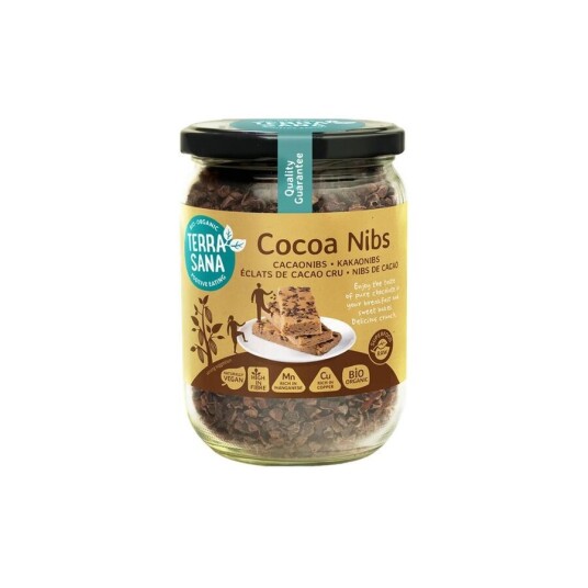 TerraSana cocoa nibs 230 g TerraSana cocoa nibs 230 g