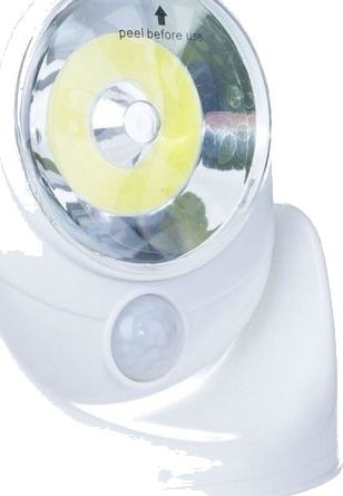 Rum Lux Batteridrevet Led Stikklampe Lbs 04 Med Bevegelses  Og Skumringssensor