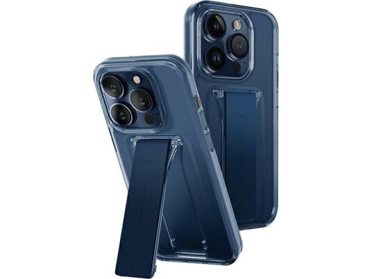 Veske Uniq Etui Heldro Mount Med Stativ Iphone 15 Pro Max 6,7" Blå/Ultamarin Dypblå Veske Uniq Etui Heldro Mount Med Stativ Iphone 15 Pro Max 6,7" Blå/Ultamarin Dypblå
