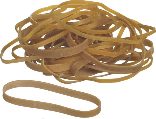 Siam Gummistrikk nr.64 90x6mm  500g 